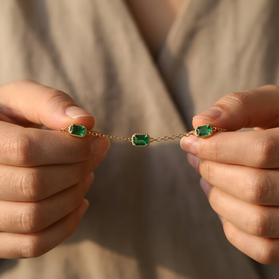 Emerald Bracelet
