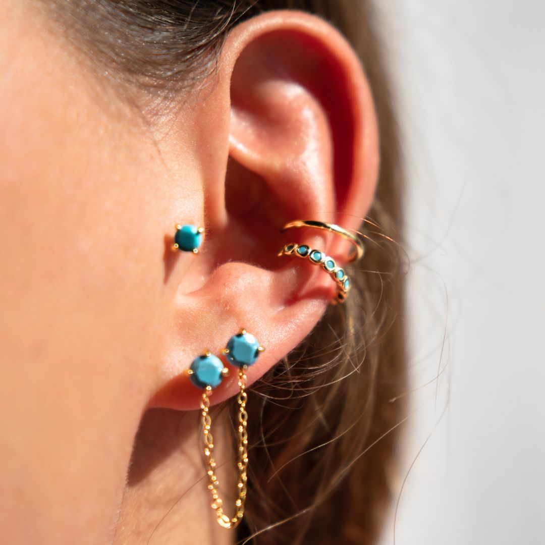 Earring Set Blu