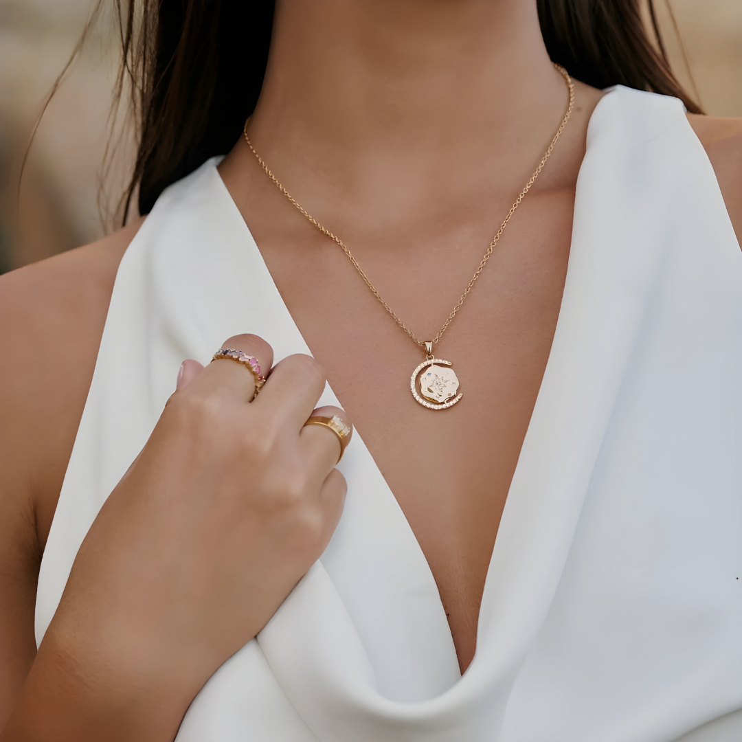 My Sun, Moon, and Stars Necklace