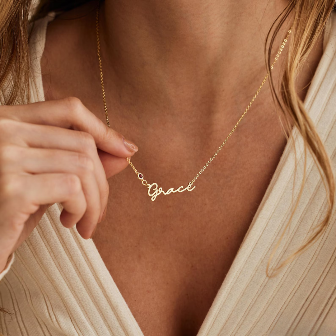 Necklace Your Name, Your Light