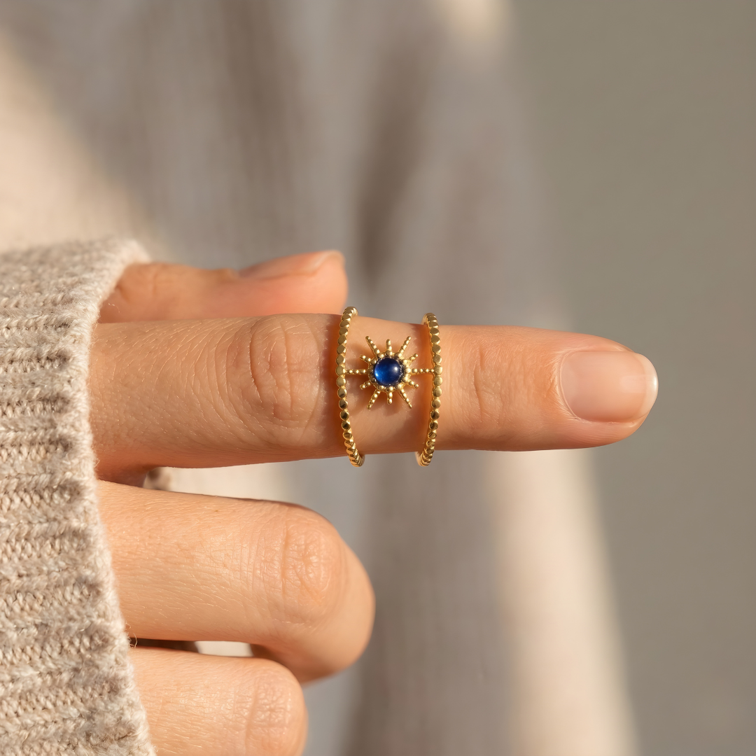 Intuition Ring - Lapis Lazuli