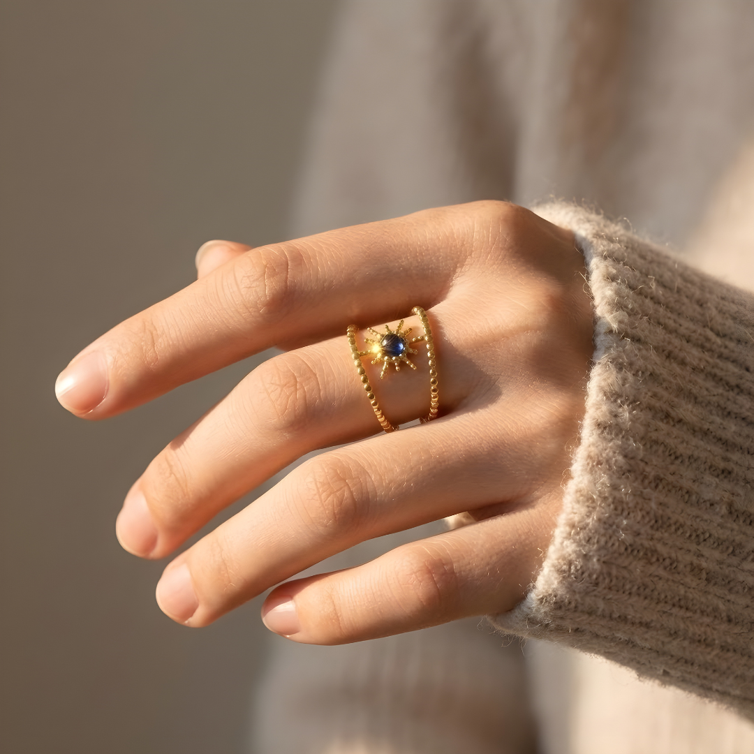 Intuition Ring - Lapis Lazuli