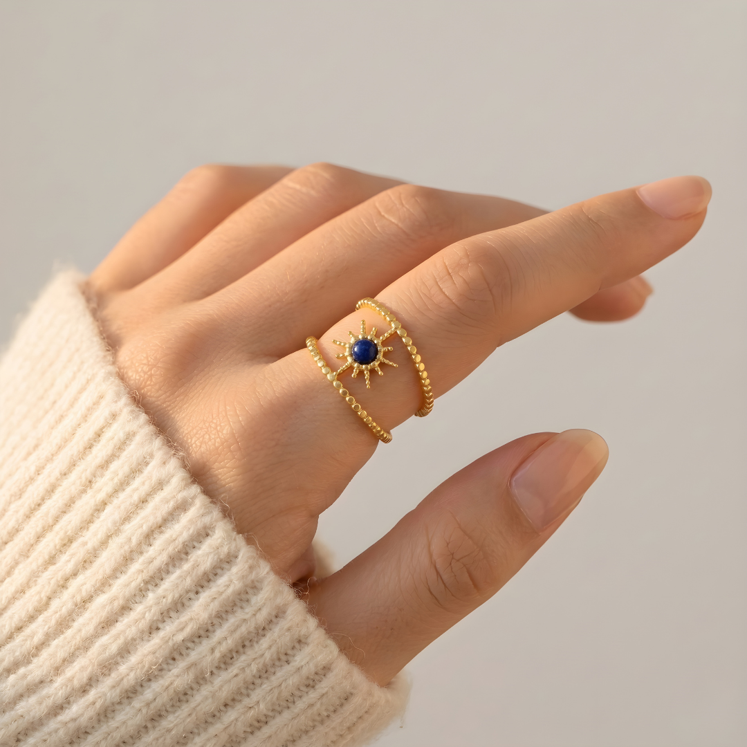 Intuition Ring - Lapis Lazuli