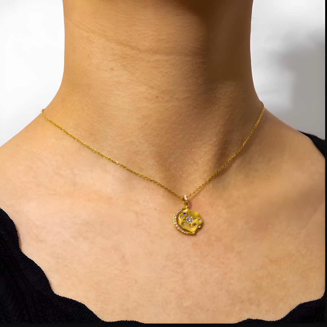 My Sun, Moon, and Stars Necklace