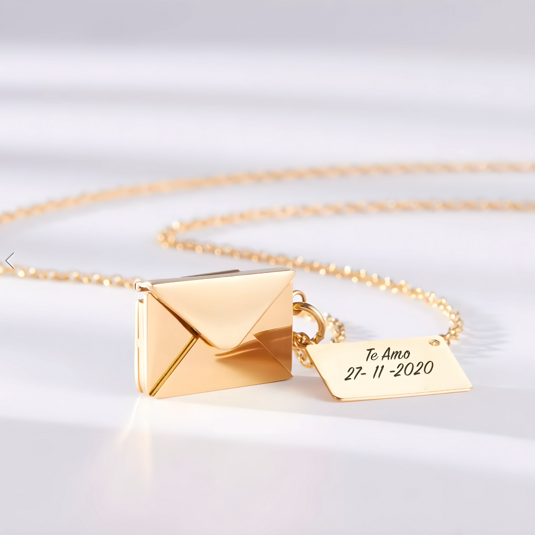 Love Letter Necklace - Customizable