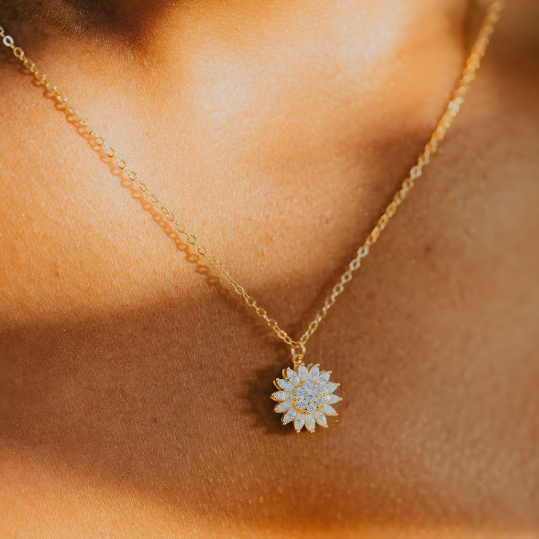 Sunflower Necklace
