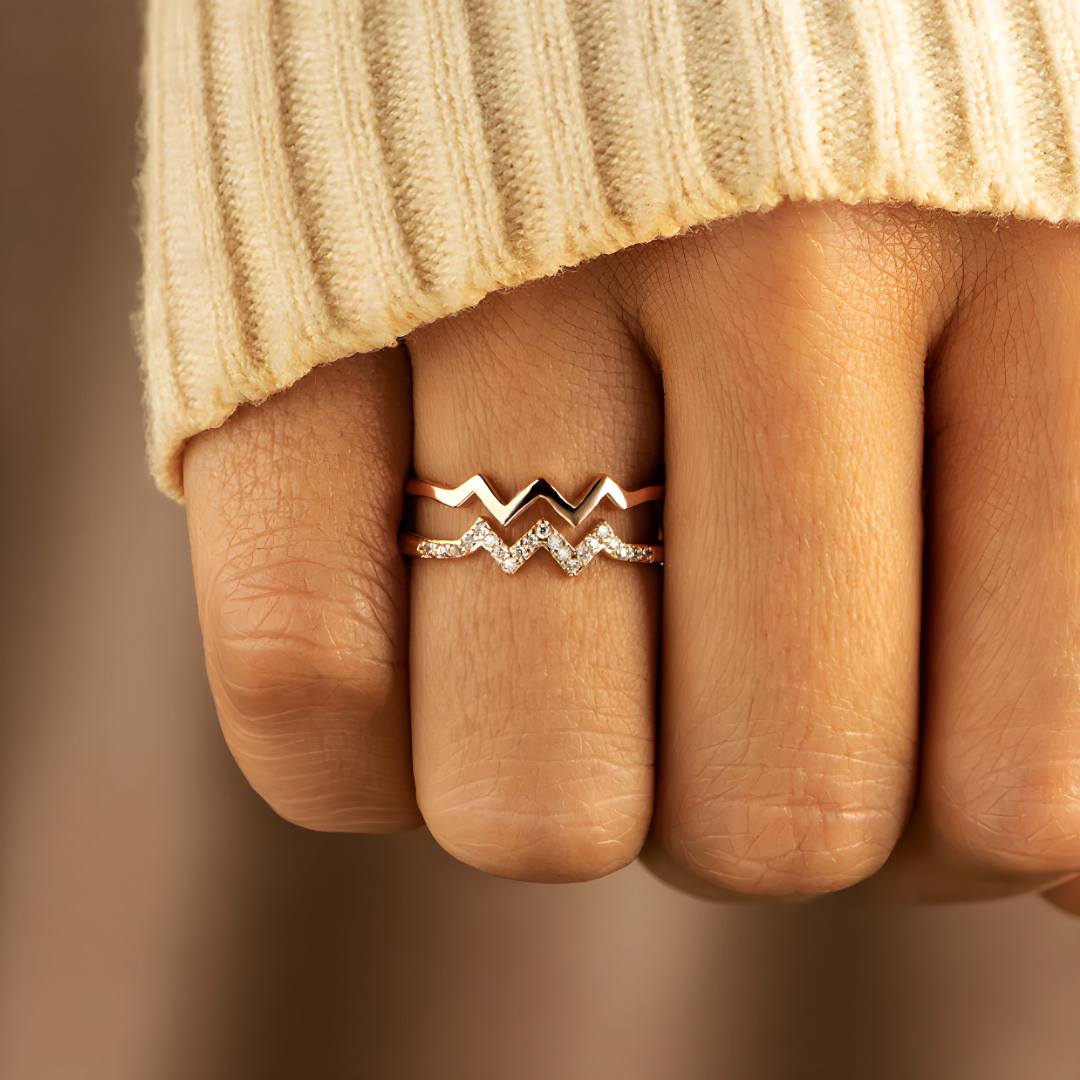 Our Love's Waves Ring