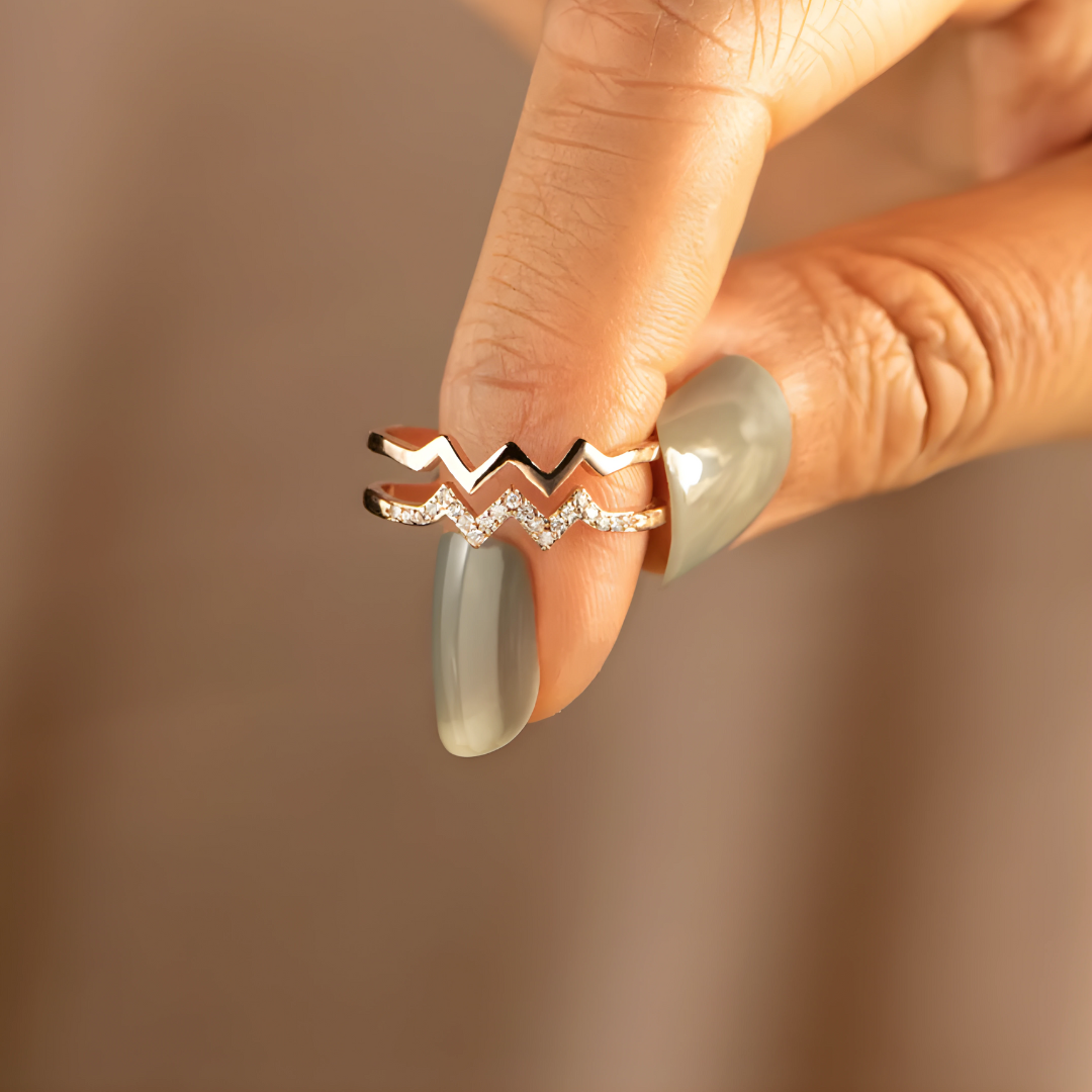 Our Love's Waves Ring