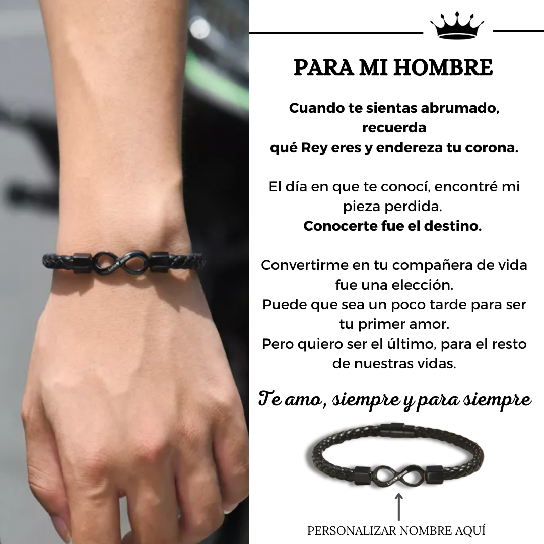 Infinity Bracelet – For my Man