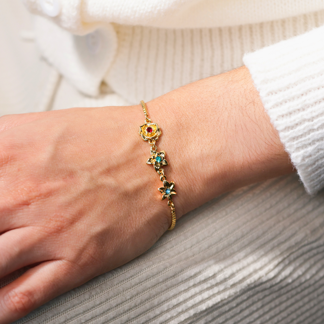 Flowers of Life Bracelet - Customizable