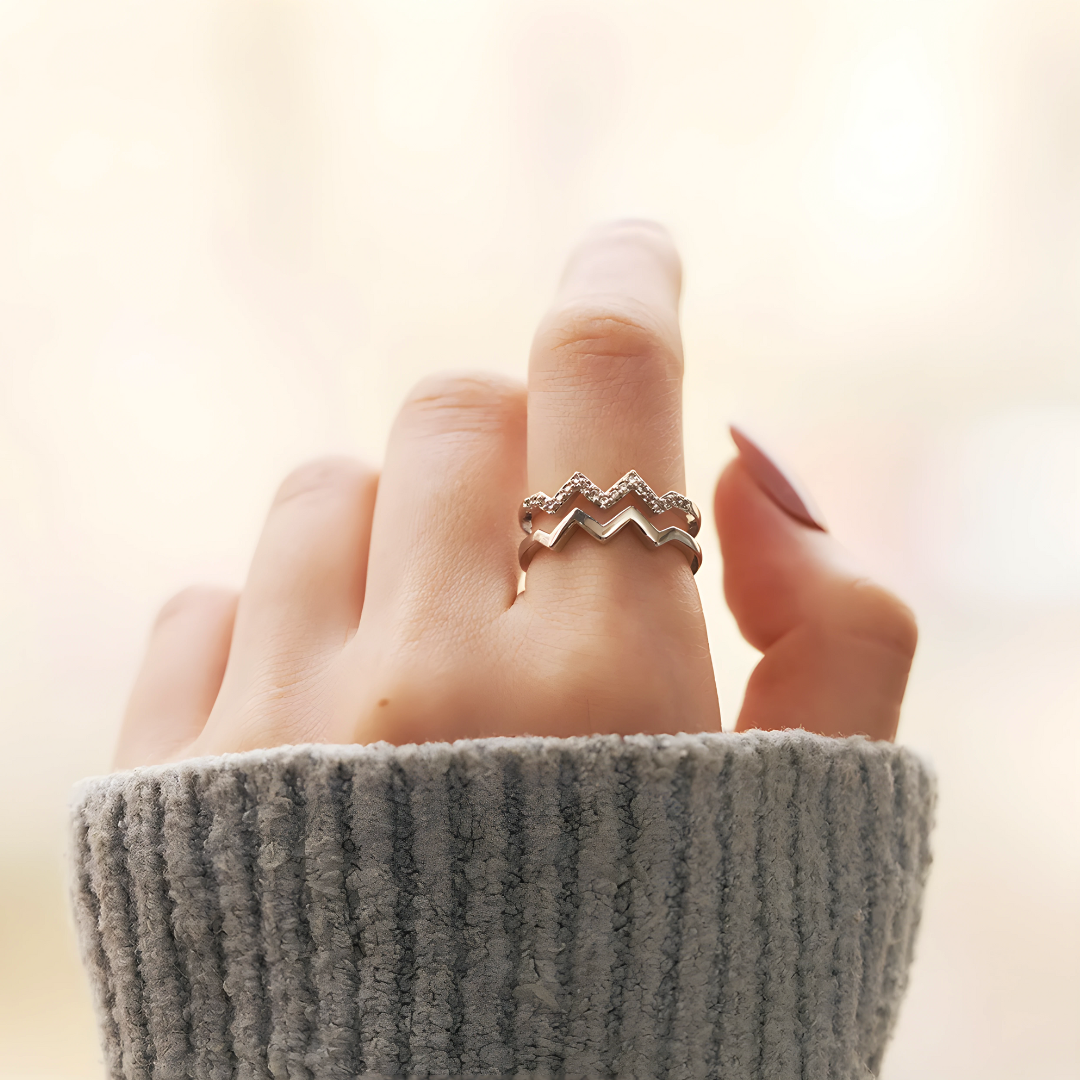 Our Love's Waves Ring