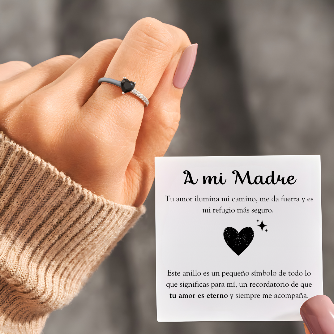 Mom's Heart Ring