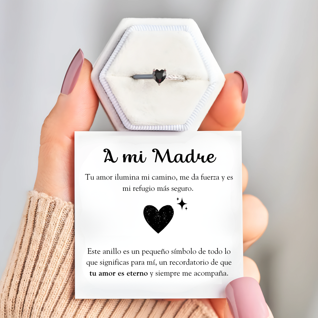 Mom's Heart Ring