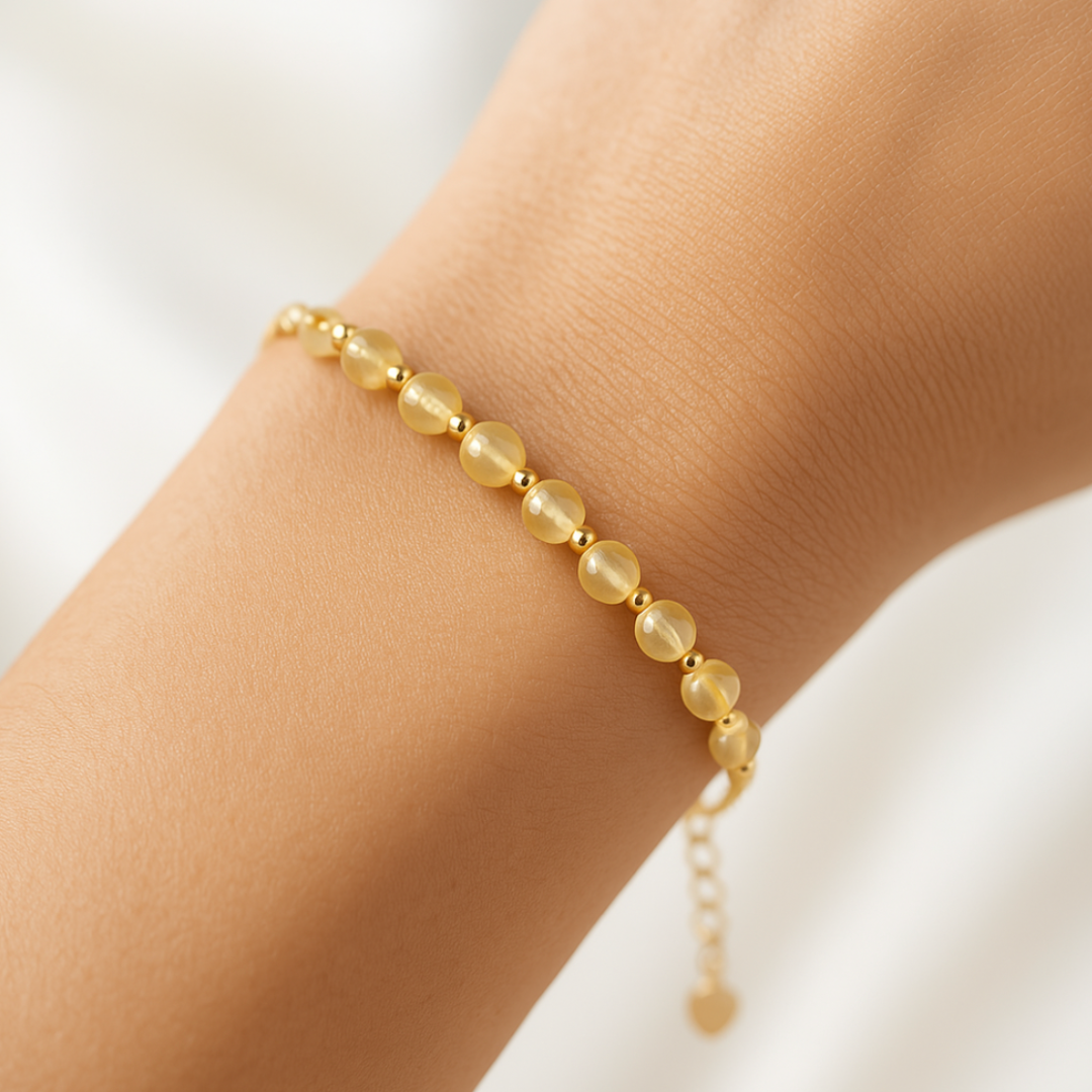 Joy and Transmutation Bracelet with Natural Citrine