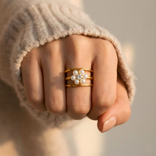nan - Anillos de Oro | Valentina Jewels - vista 2