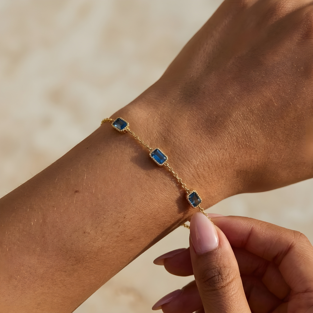 Blue Sapphire Bracelet