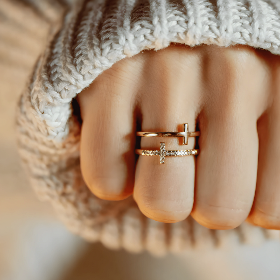 Blessings Gold Ring – To My Daughter