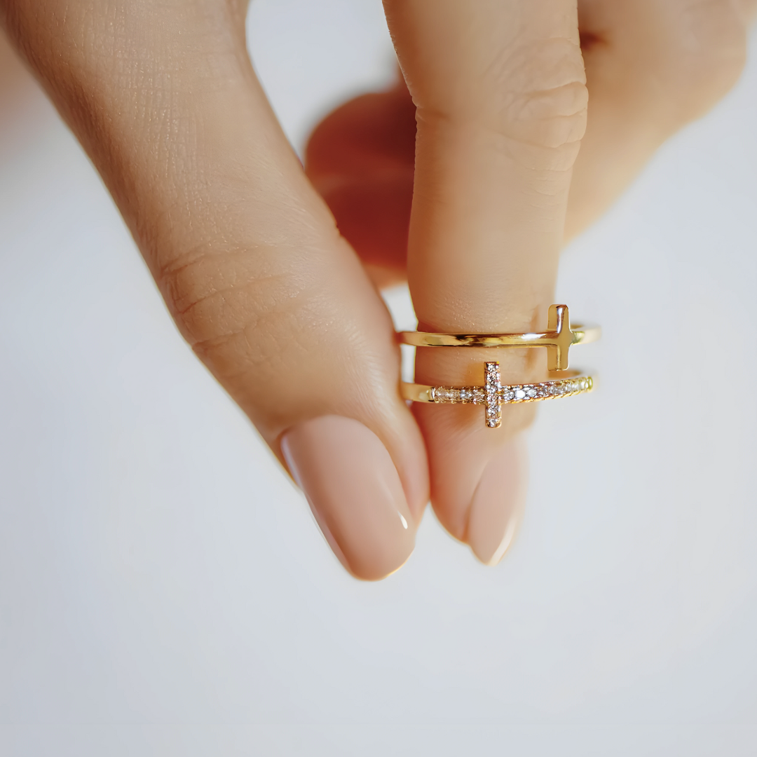 Blessings Gold Ring – To My Daughter