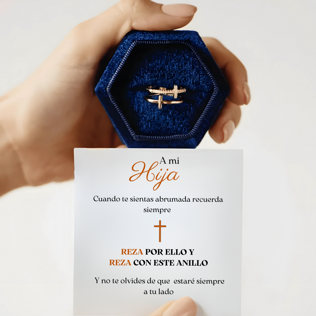 Blessings Gold Ring – To My Daughter
