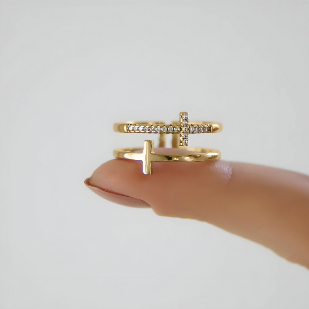 Blessings Gold Ring – To My Daughter
