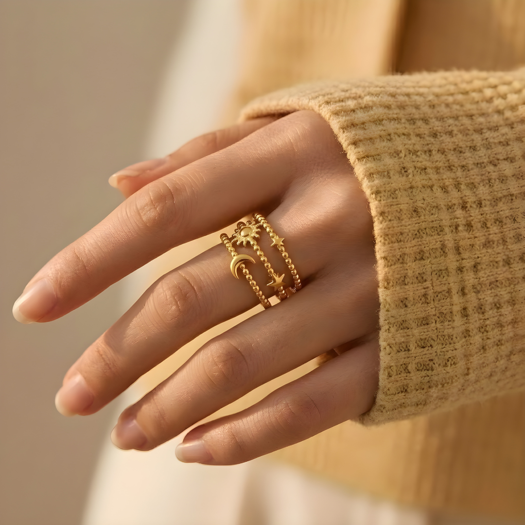 Boho Cosmic Ring