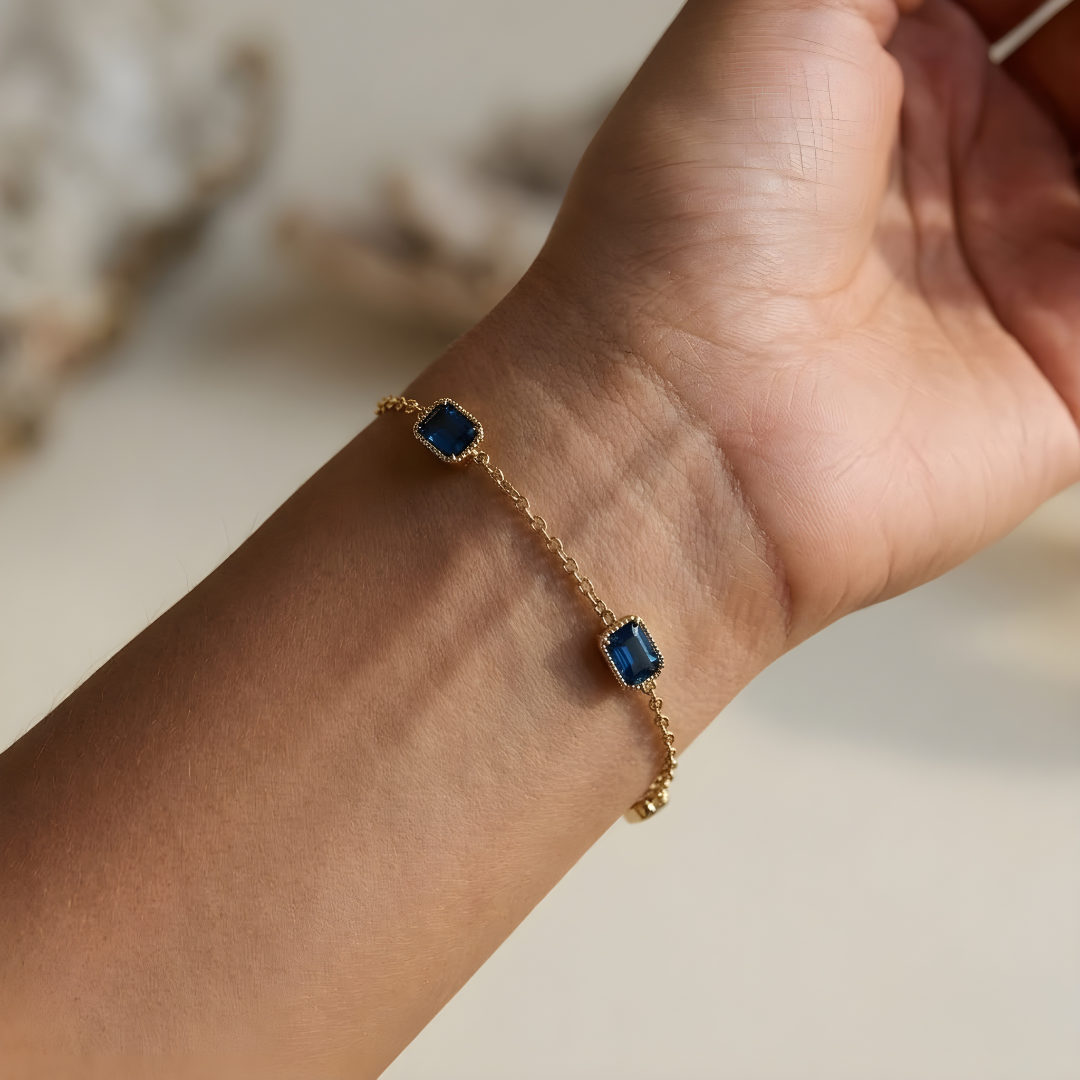 Blue Sapphire Bracelet