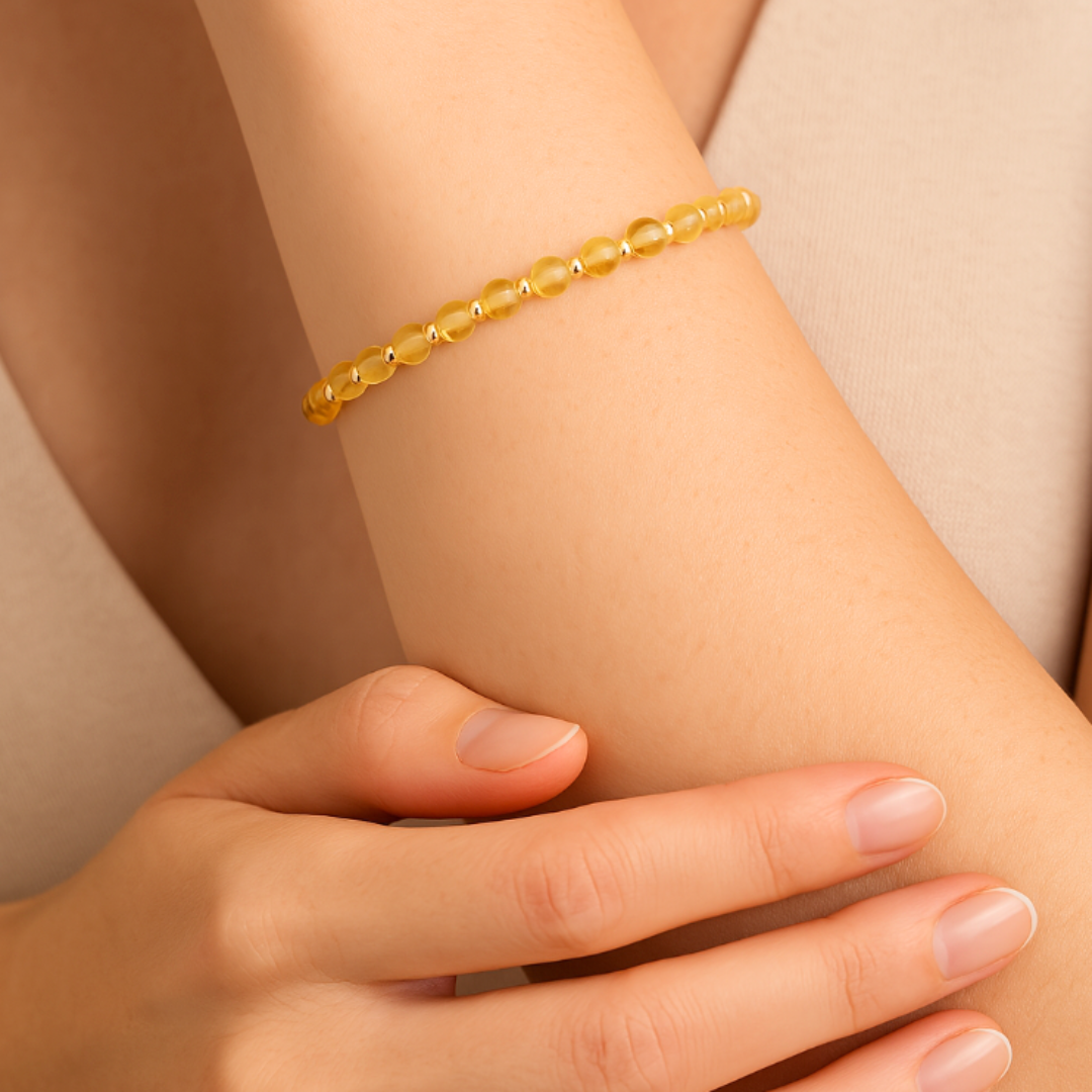 Joy and Transmutation Bracelet with Natural Citrine