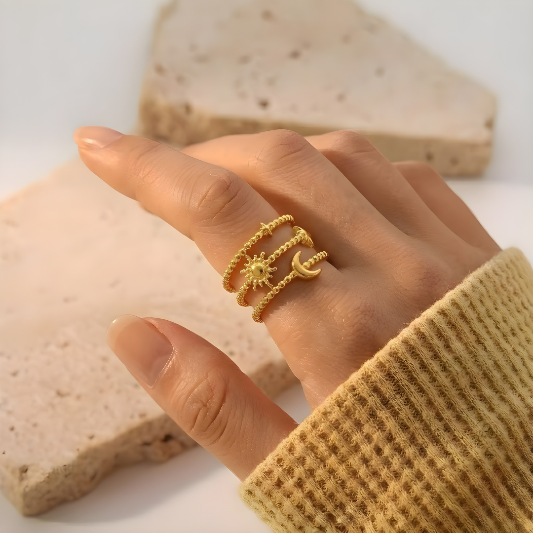Boho Cosmic Ring