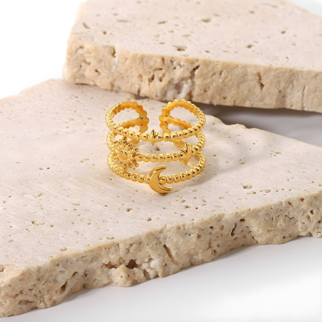 Boho Cosmic Ring