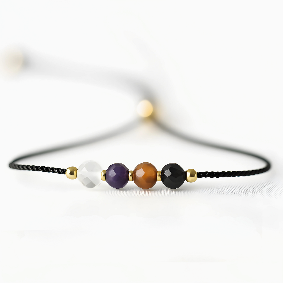 Energetic Protection Bracelet – Natural Stone Amulet