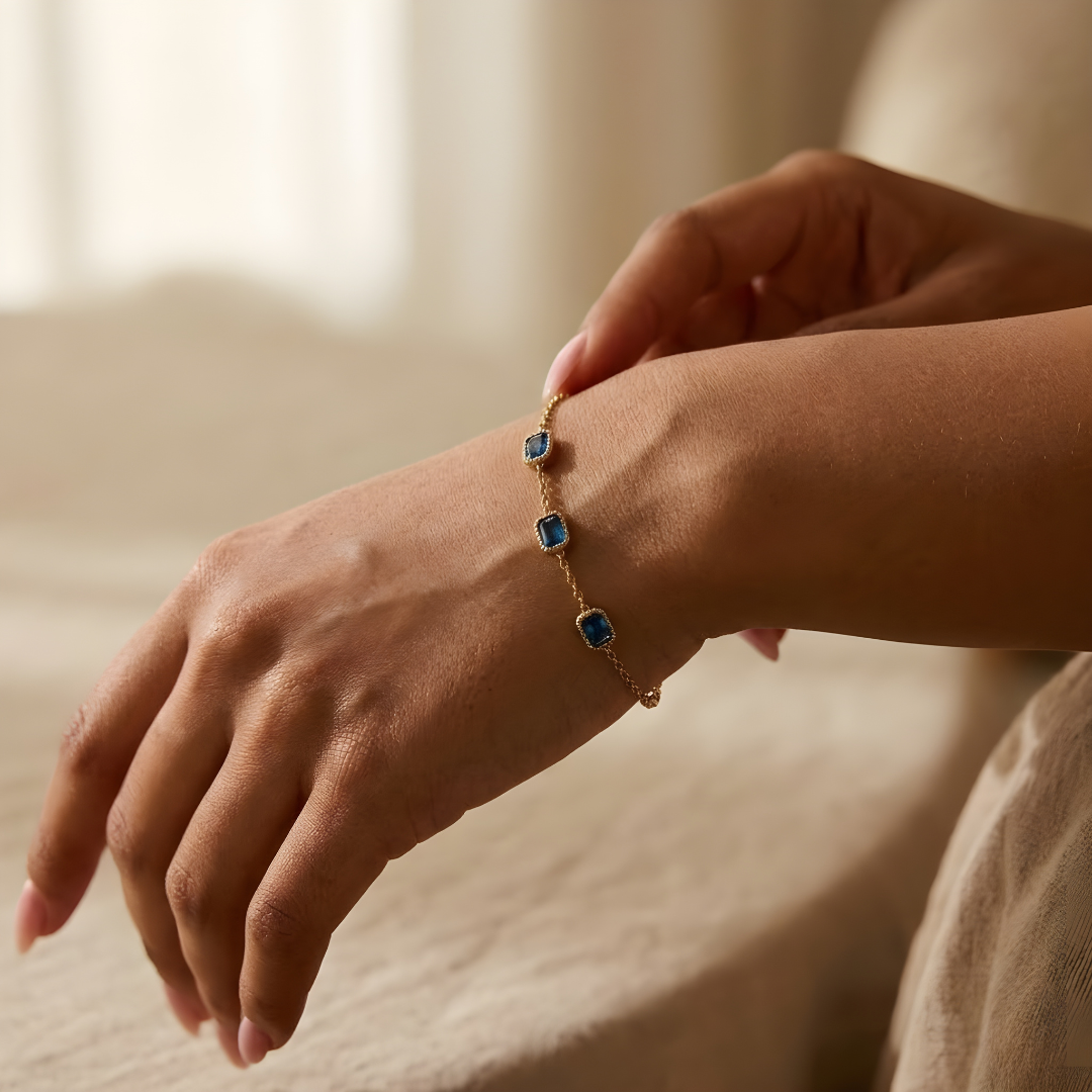 Blue Sapphire Bracelet