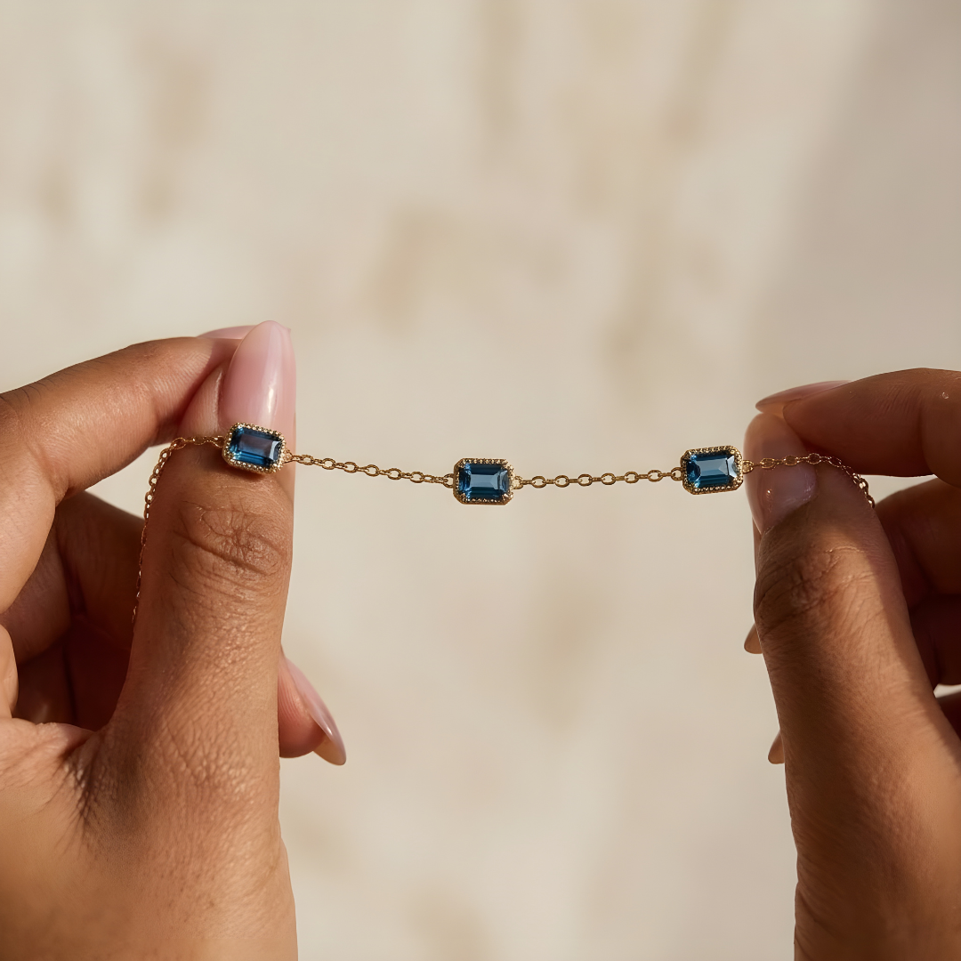 Blue Sapphire Bracelet