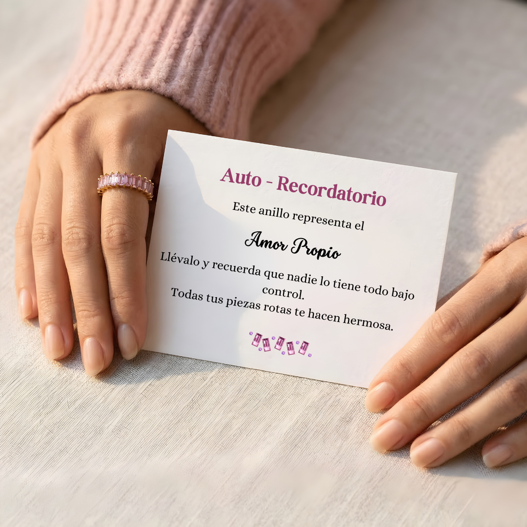 Crystal Essence Ring – Self-Love