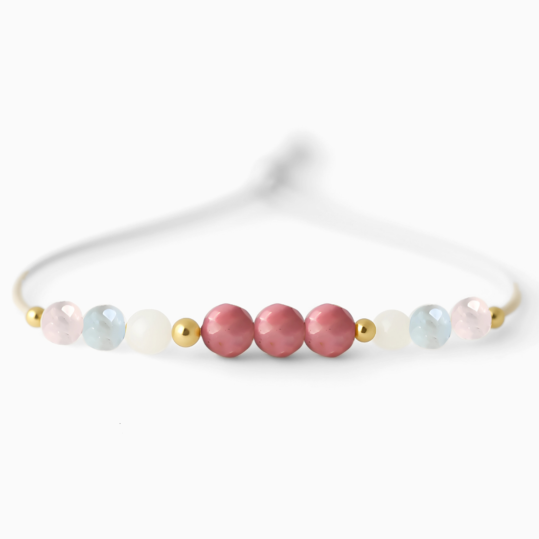 Sweet Expectation Bracelet – Celebrating Motherhood with Natural Stones