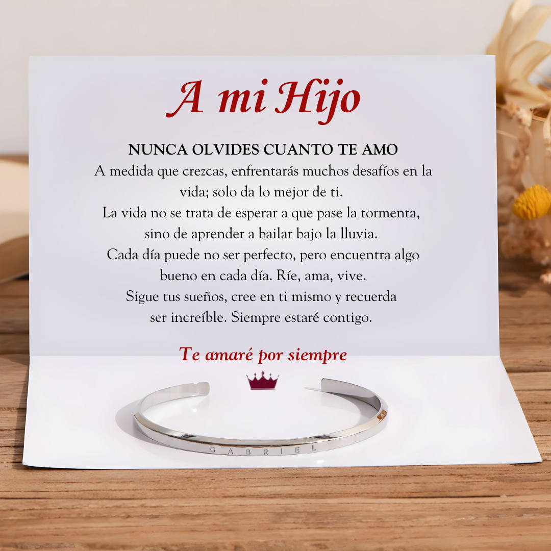 Brave Bracelet – To My Son