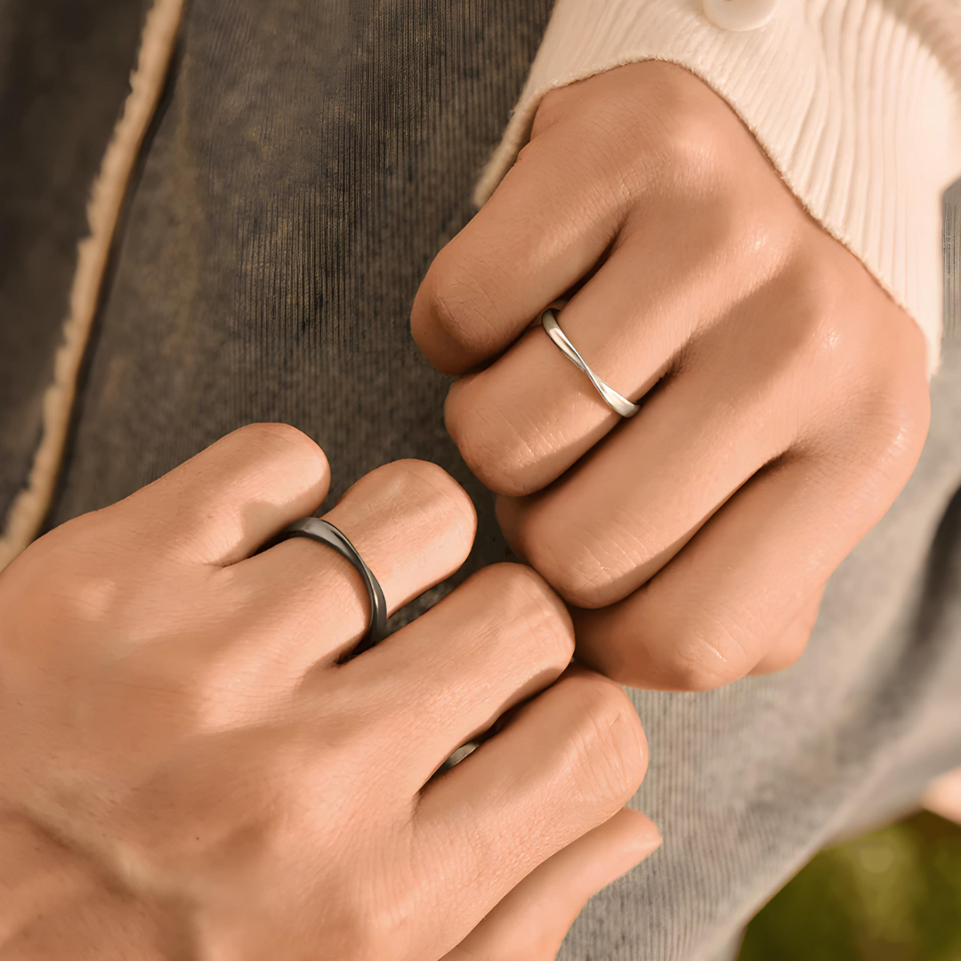 Promise Ring of Love – Couple Ring Set