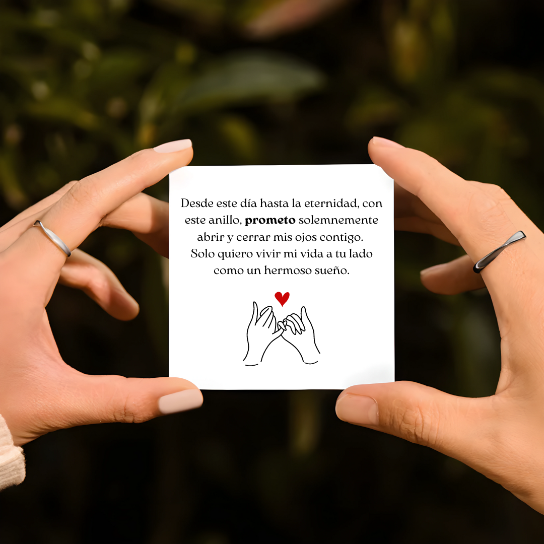 Promise Ring of Love – Couple Ring Set