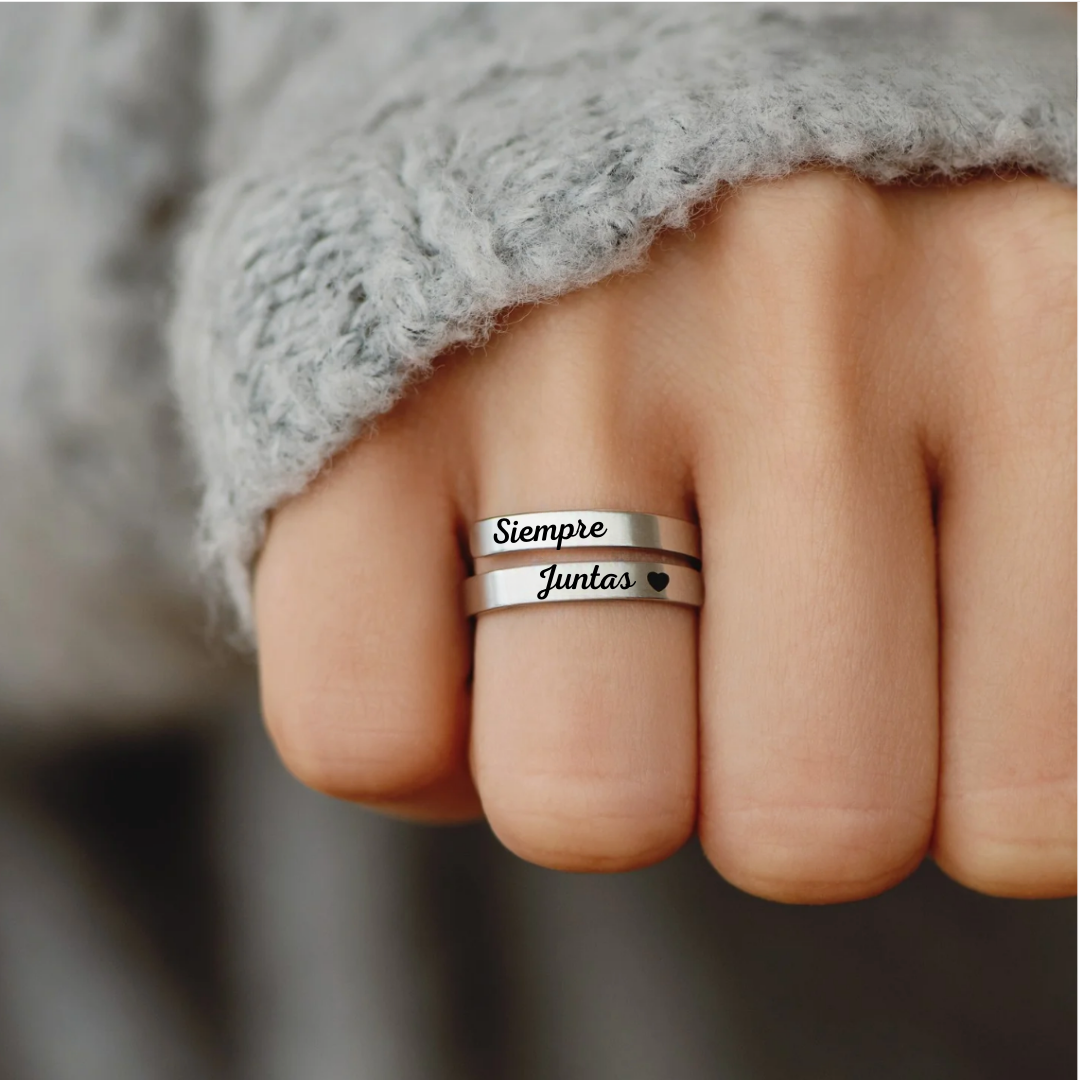 Anillo "Siempre Juntas" – A mi Madre