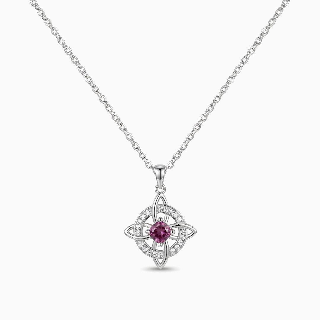Collar Nudo de Bruja Protector - Collares de Plata | Valentina Jewels