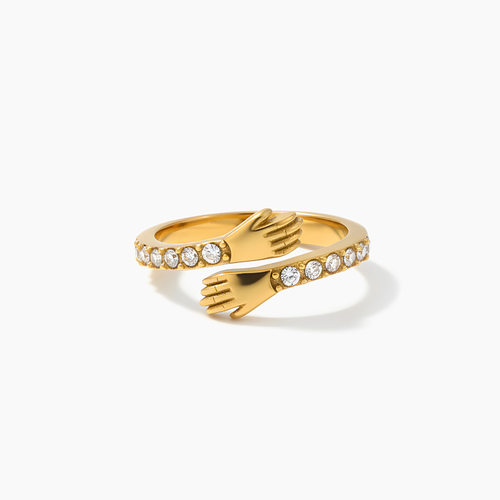 Anillo Abrazo Infinito - Anillos de Oro | Valentina Jewels