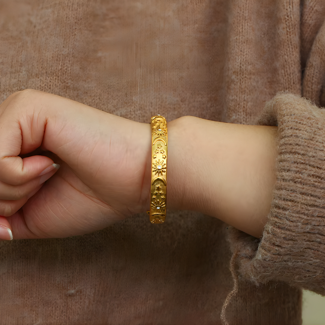 Sun, Moon, and Stars Bracelet