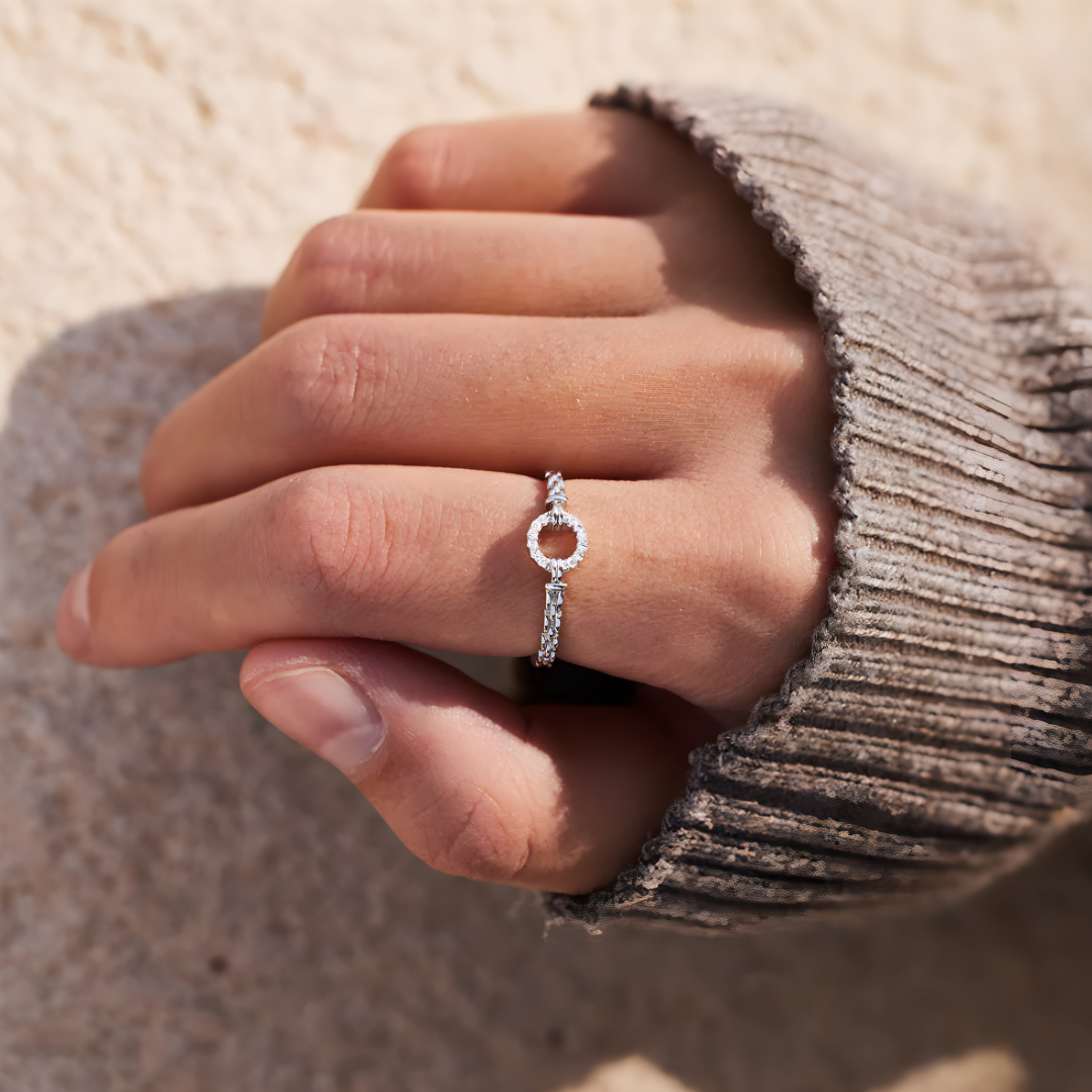 Circle of Strength Ring – Mother & Daughter