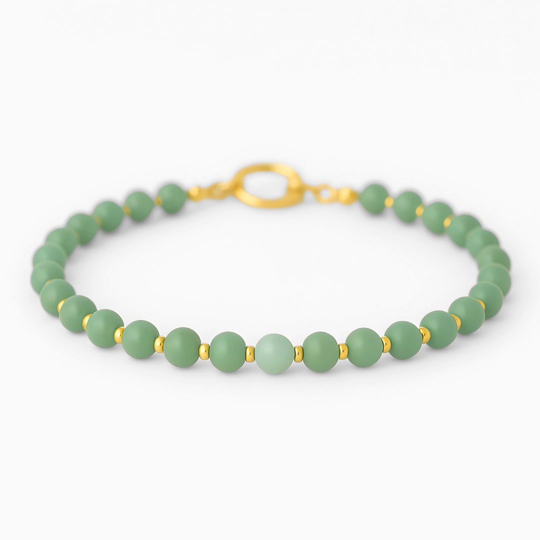 Inner Balance Bracelet – Natural Green Aventurine