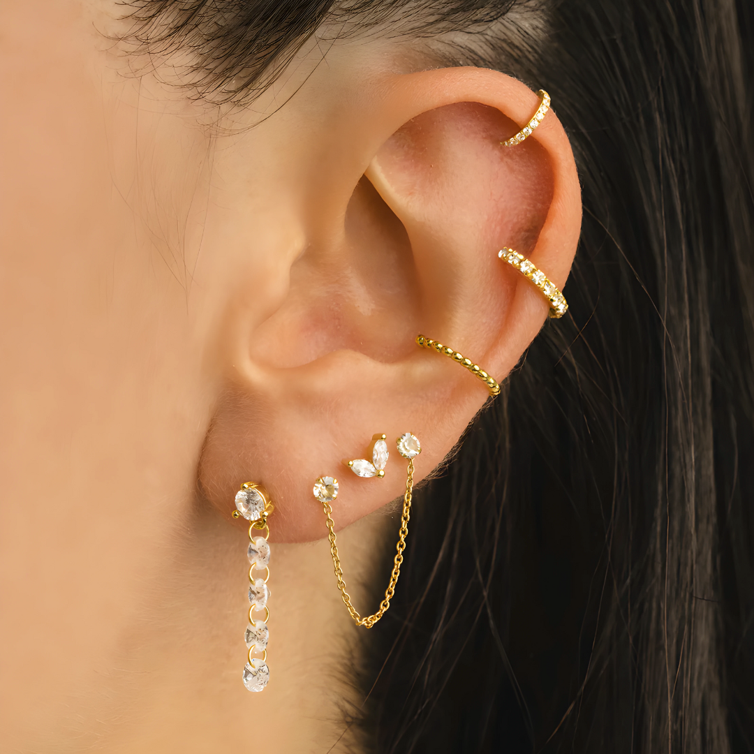 Mini Cloris S925 Earrings