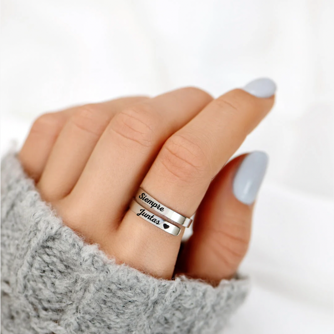 Anillo "Siempre Juntas" – A mi Madre