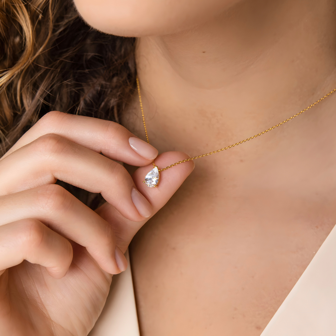 Teardrop of Life Necklace