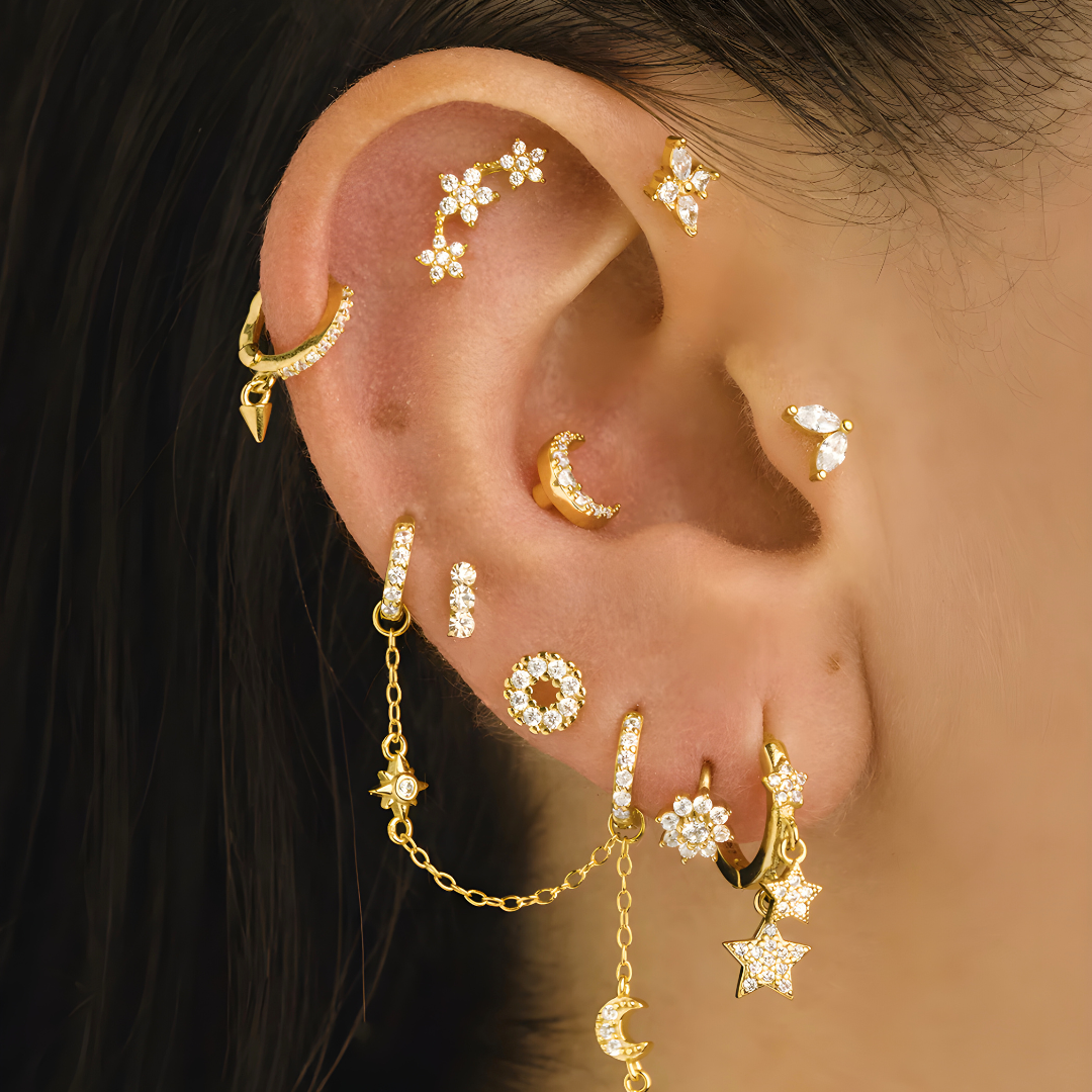 Mini Nix S925 Earrings