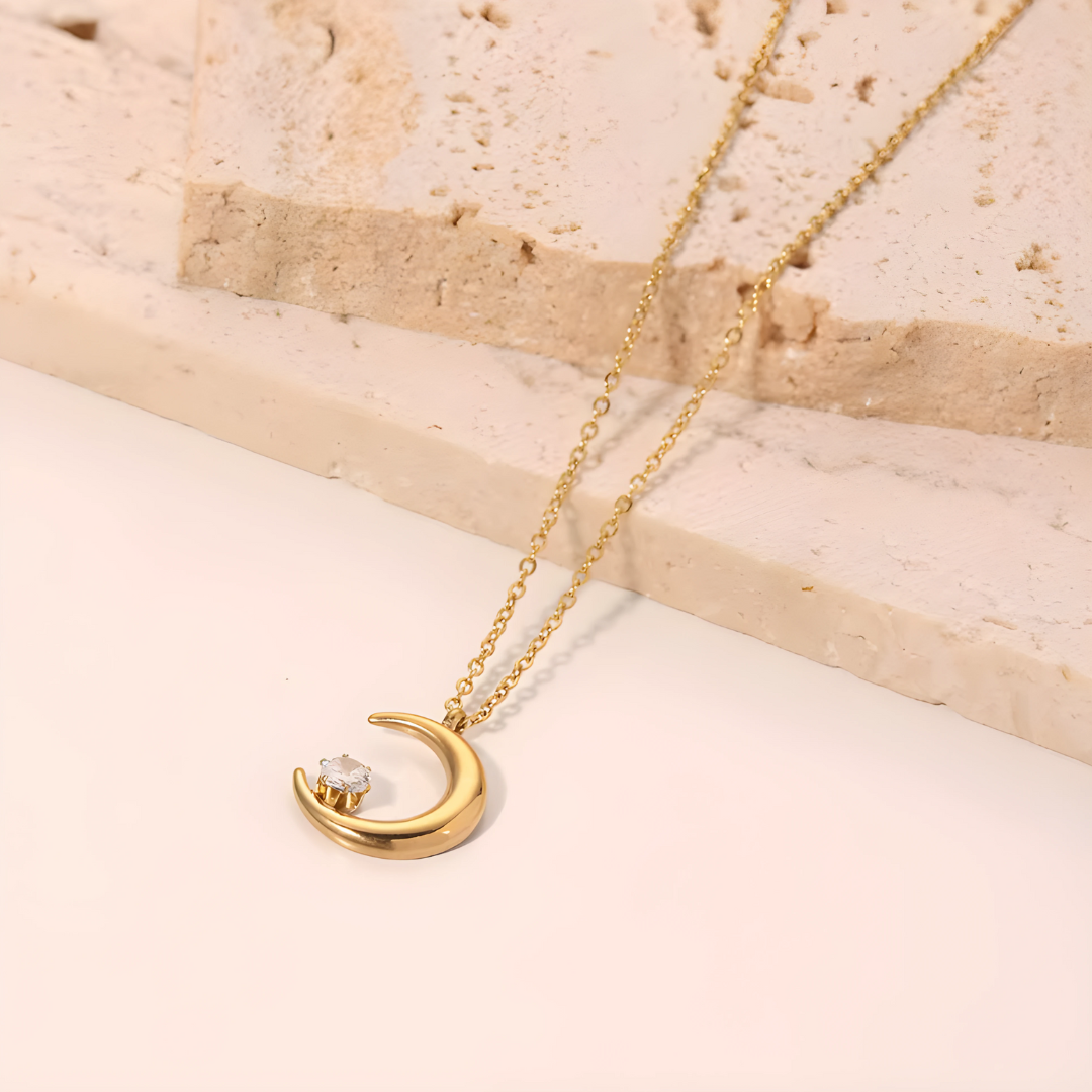 Moon & Star Necklace