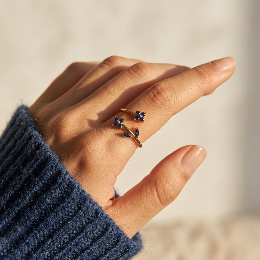 Flora Sapphire Ring