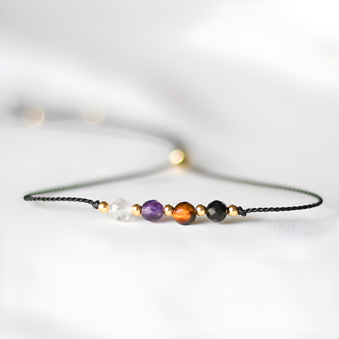 Energetic Protection Bracelet – Natural Stone Amulet